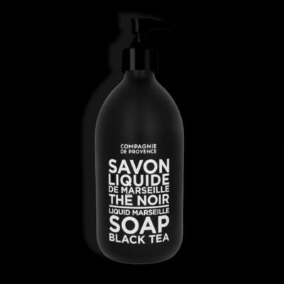 Marseille Soap Compagnie de Provence | Liquid Marseille Soap Black Tea 495Ml