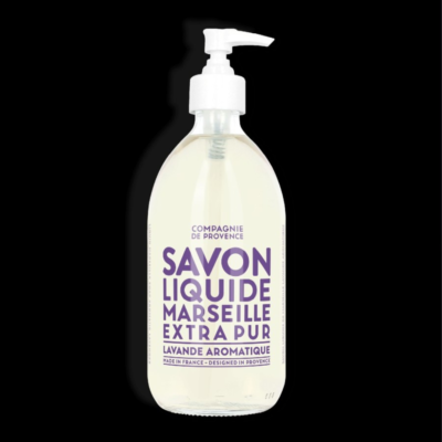 Marseille Soap Compagnie de Provence | Liquid Marseille Soap Aromatic Lavender 495Ml