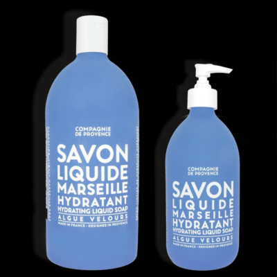 Marseille Soap Compagnie de Provence | Duo Liquid Soap & Its Refill Felt-Alga